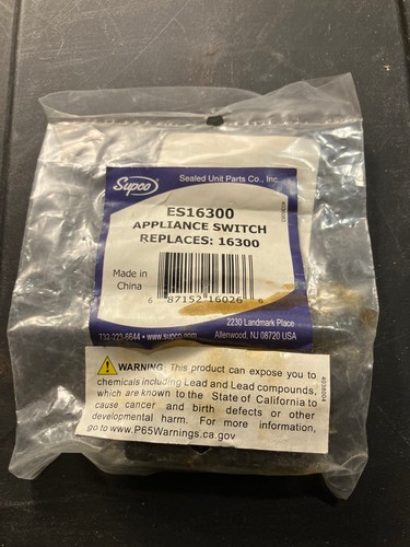 Supco switch 16300 - switch,